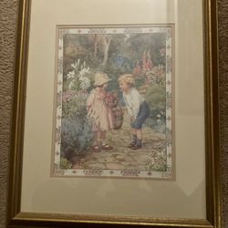 Framed Antique Painting 