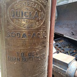 Antique Soda Acid Fire Extinguisher 