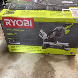 Ryobi 7-1/4” Compound Miter Saw 