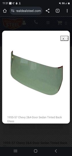 Rear Glass 1957 Chevy 