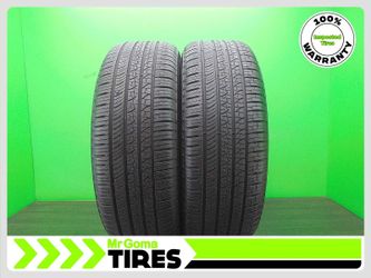 2 255/65R19 USED TIRES PIRELLI SCORPION TM ZERO A/S LR XL 8.7/32 TREAD 114V