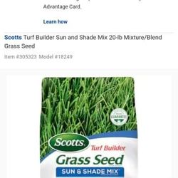 Grass Seeds $50 Each