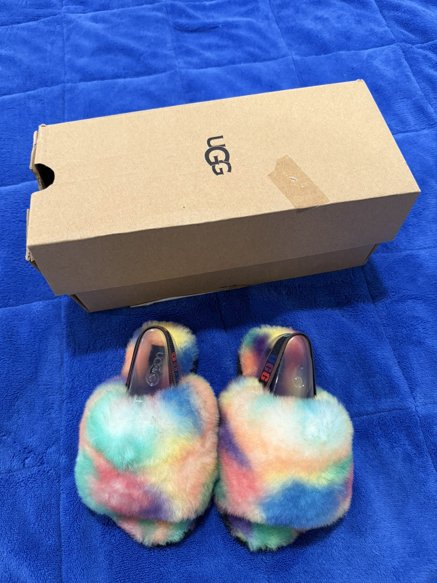 UGG Rainbow Cozy Slippers for kids