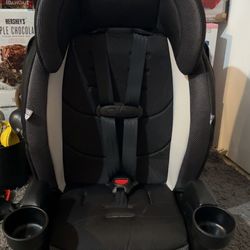 Evenflo Chase Plus 2-in-1 Booster Car Seat.