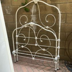 Antique Bed Frame, Headboard