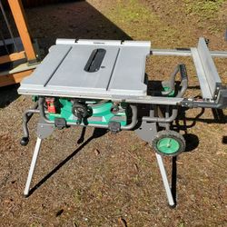 Metabo Folding Jobsite 10Inch Table Saw