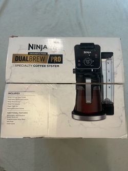 Ninja Ground & Pods DualBrew Pro Specialty Coffee System Maker - Black