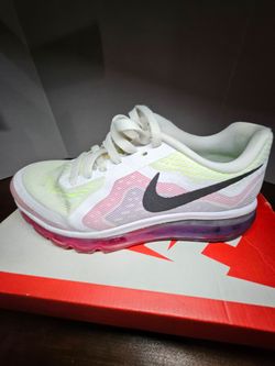 Women's Nike Air Max Neutral Ride Running Shoes Sneakers Size 7.5 White