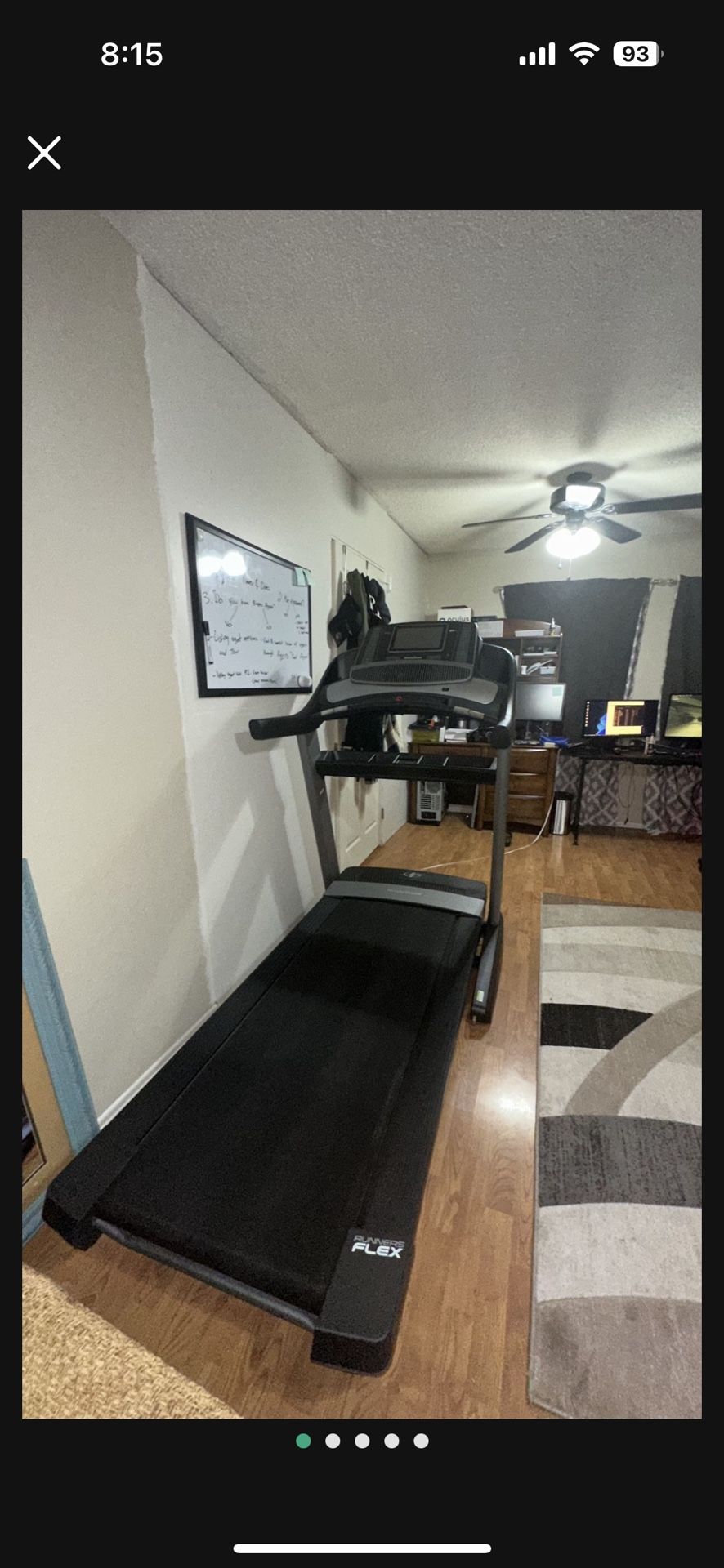NordicTrack Treadmill With Integrated Tablet