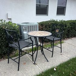 Iron Patio Set