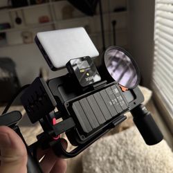 pro mobile filmmaking setup  iPhone 16 Pro Max