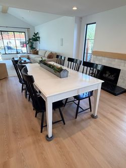 Magnolia Home Dining Set by Joanna Gaines + Bonus Décor