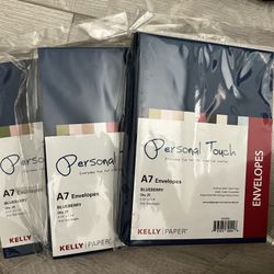 A7 Envelopes - Blueberry 