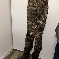 Realtree Hunting Waders with Boot Hanger & Max-5 Insulation, Waterproof Bootfoot Fishing Chest Waders