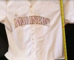 Seattle Mariners Baseball Jersey Breast Cancer Awareness Pink XL Rare