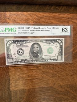 $1000 Federal Reserve Note