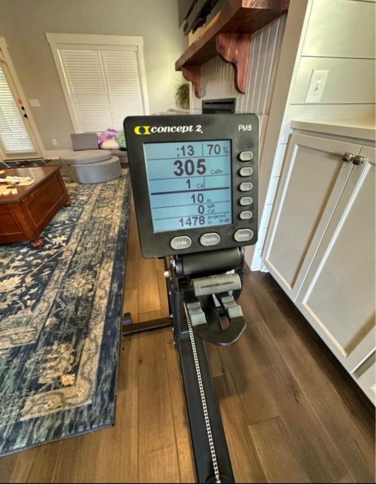 Concept 2 RowERG PM5 Rower