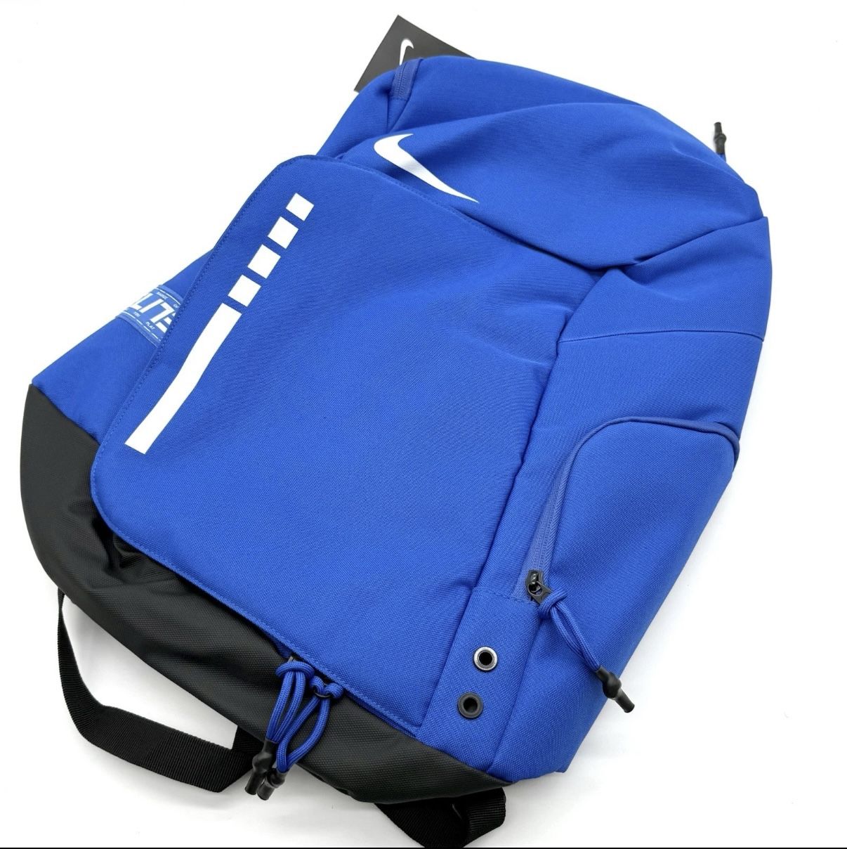 Brand New : Nike Elite Pro Basketball Backpack Size 32 L Blue/ Black / White