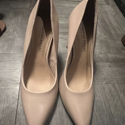 Christian Siriano Tan High Heels Size 8