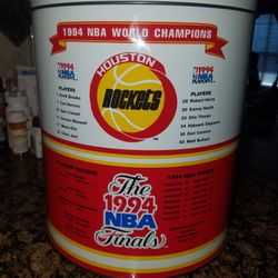 Houston Rocket's Final Shoot Me An Offer Empty Popcorn Container  