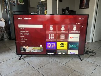 50 Inch 4K TCL Roku Smart TV