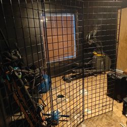 Metal Room Divider, Pet Pen, Clothing Display 