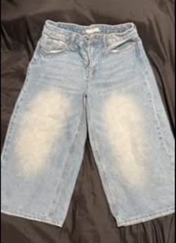 S.O.N.G. Light Wash Wide Leg Jeans