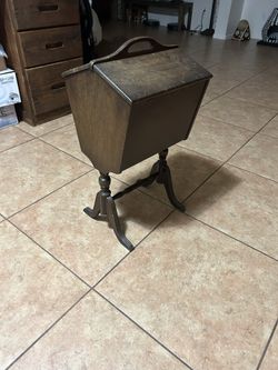 Antique Sewing Caddie.