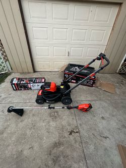 Echo lawn mower and weed eater
