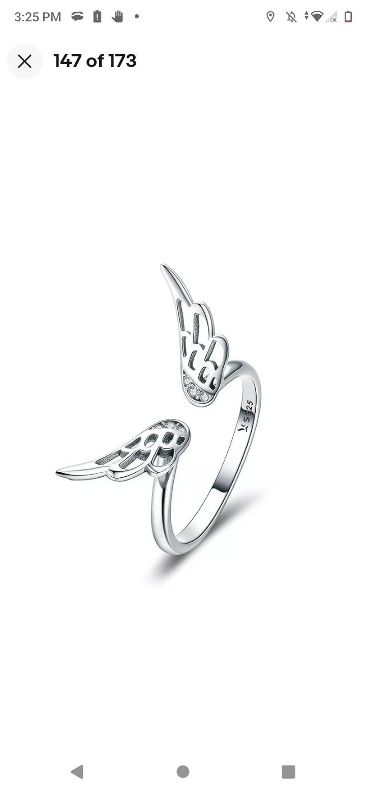 925 Angel Wing 🪽 Ring 25$