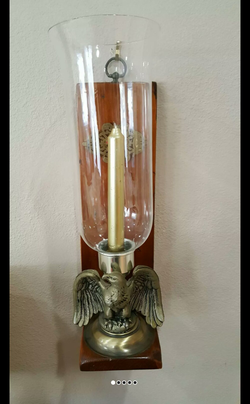antique wall candle holder
