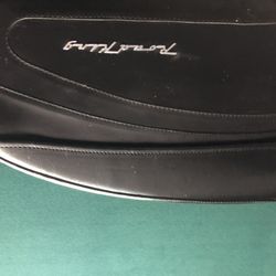 Harley Davidson Hard Leather Bags, Push Button