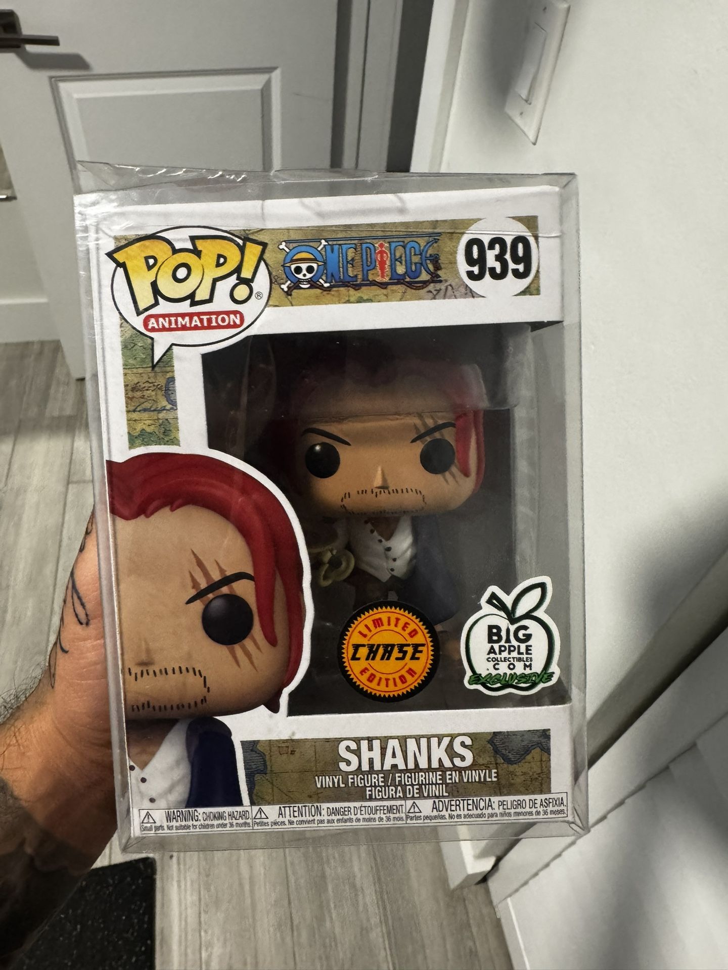 One Piece Funko Pop Anime shanks chase