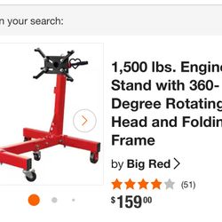 1500Lbs Engine Stand