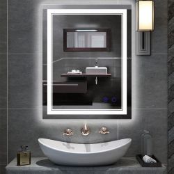 36" X 28" bathroom vanity mirror with led lights
