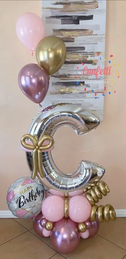 Letter Balloon Bouquet 🎈