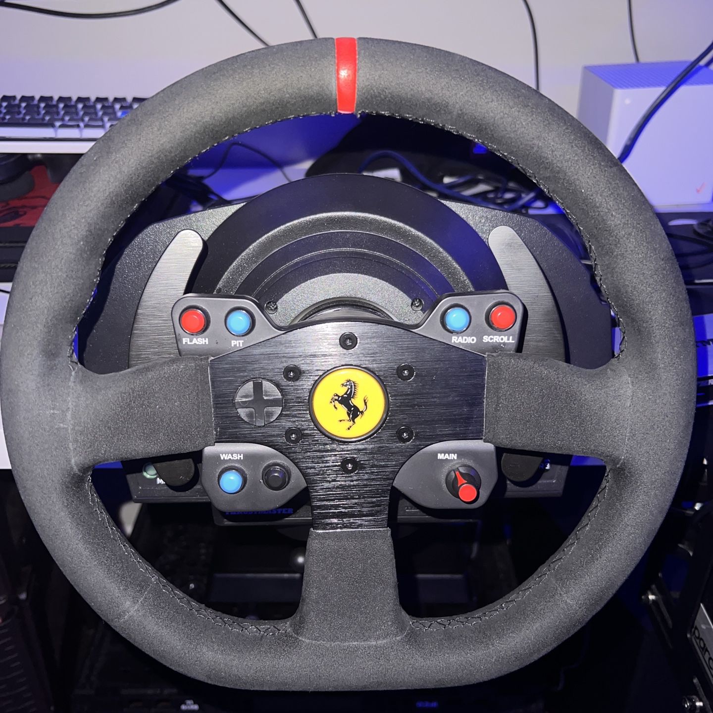 Thrustmaster T300 Ferrari edition with shifter and handbrake (ps4/ps5& pc)