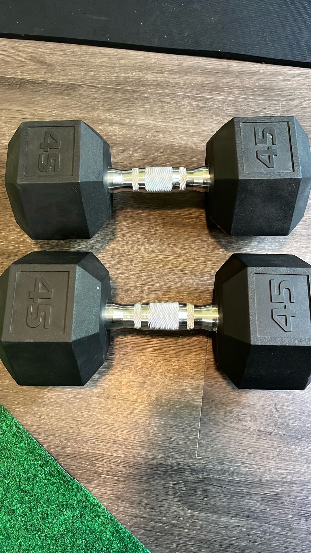 Pair Of 45lb Dumbbells