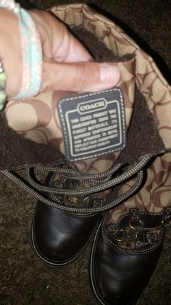 Brown Coach Boots