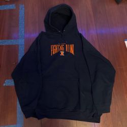 Fighting illini hoodie xxl