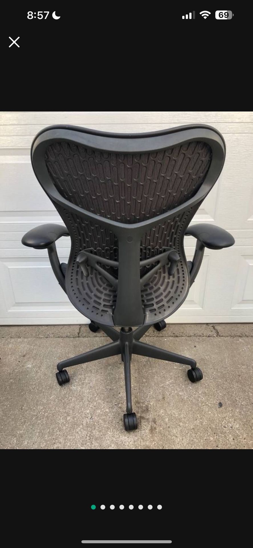 Herman Miller Mirra 2 GRAPHITE - FULLY LOADED