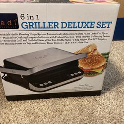 6in 1 Grilled Deluxe Set