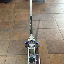 1.5-Ton Low Profile Aluminum and Steel Racing Floor Jack with Dual Piston Quick Lift(Blue )  💰80$