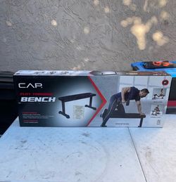 CAP Strength Universal Flat Weight Bench, Black