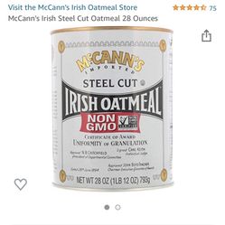 McCann's Irish Steel Cut Oatmeal 28 Ounces