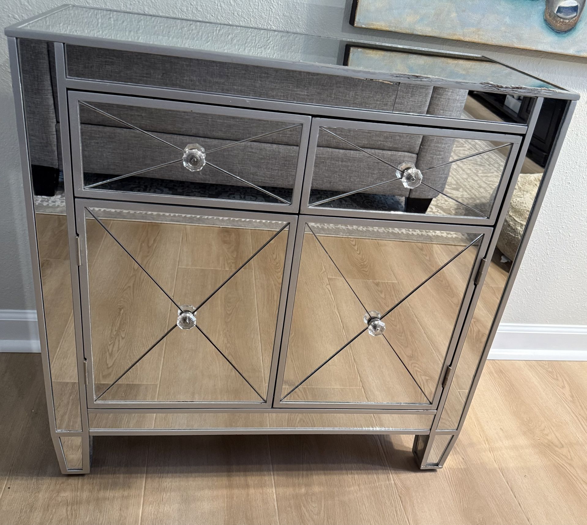 Mirrored Nightstands
