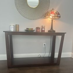 Brown Side Table 