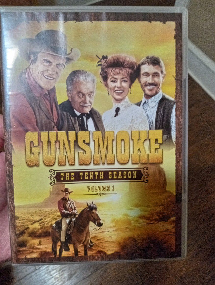 Gunsmoke Tenth Season 3 Discs Dvds