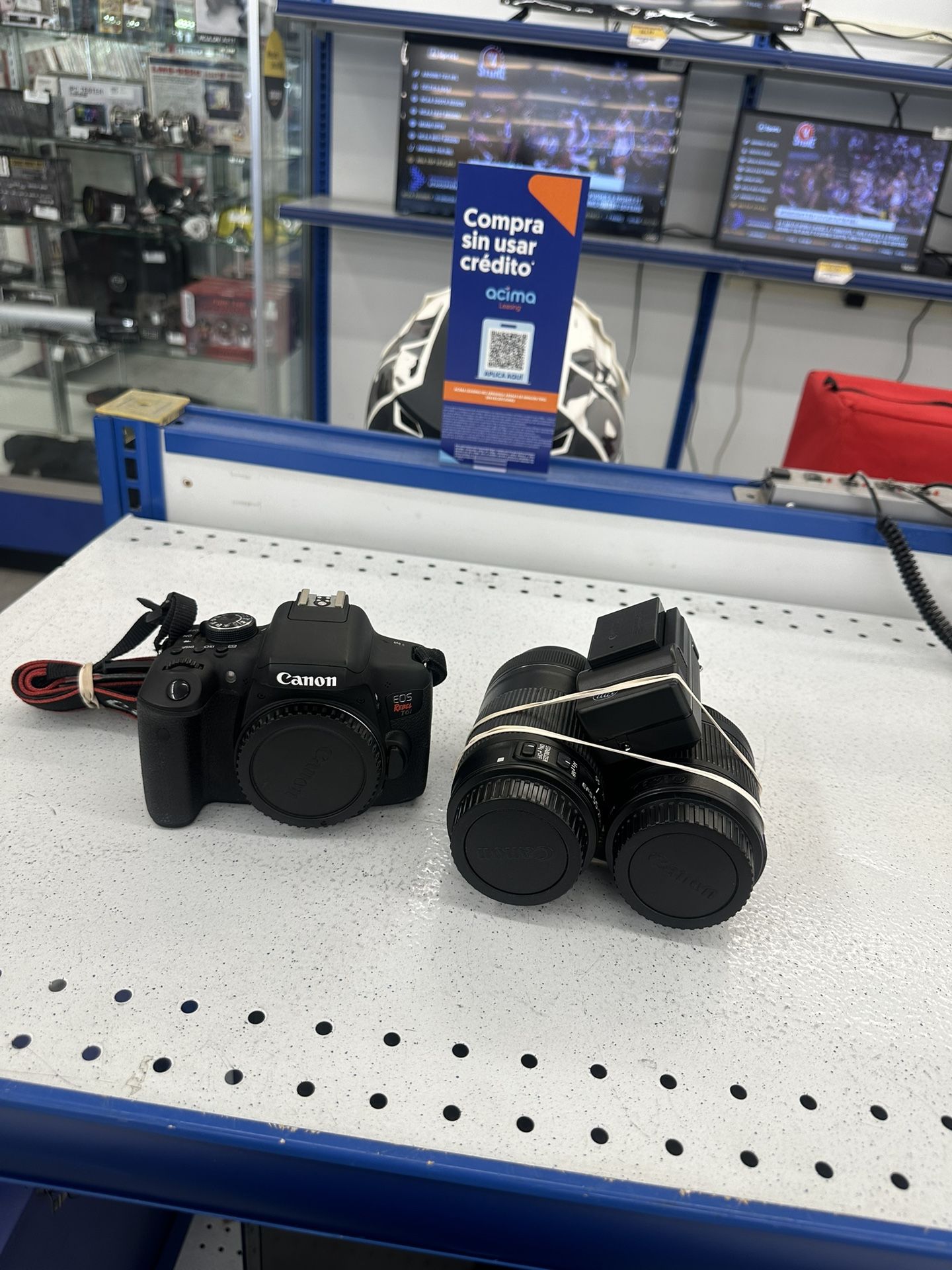 Canon DSLR REBEL W/ Two Lenses