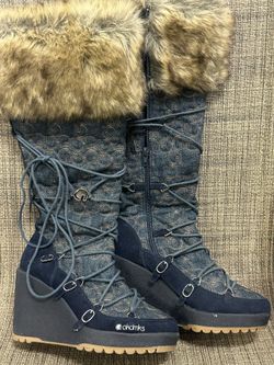 Fur boots